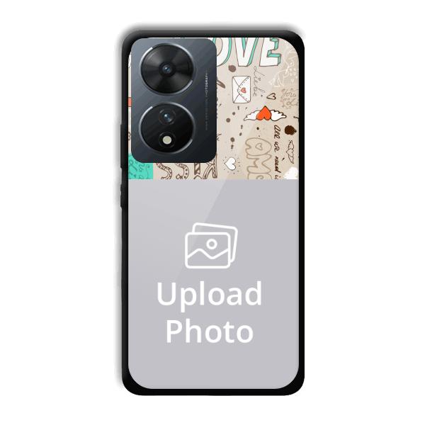 Love Customized Printed Back Cover for Vivo T2 5G