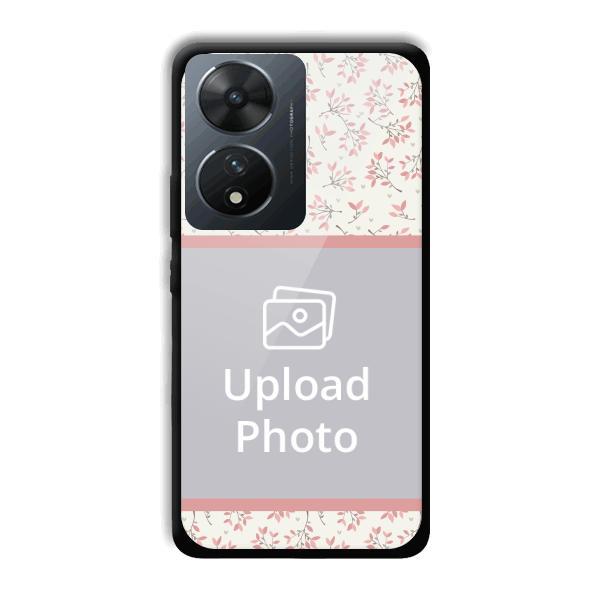 Leafy Design Customized Printed Back Cover for Vivo T2 5G