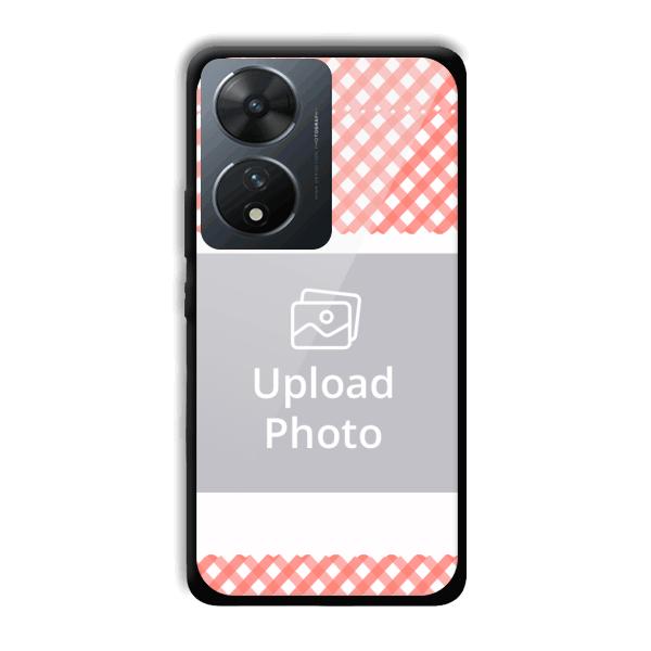 Cloth Pattern Customized Printed Back Cover for Vivo T2 5G