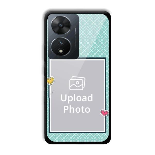 Sky Blue Customized Printed Back Cover for Vivo T2 5G