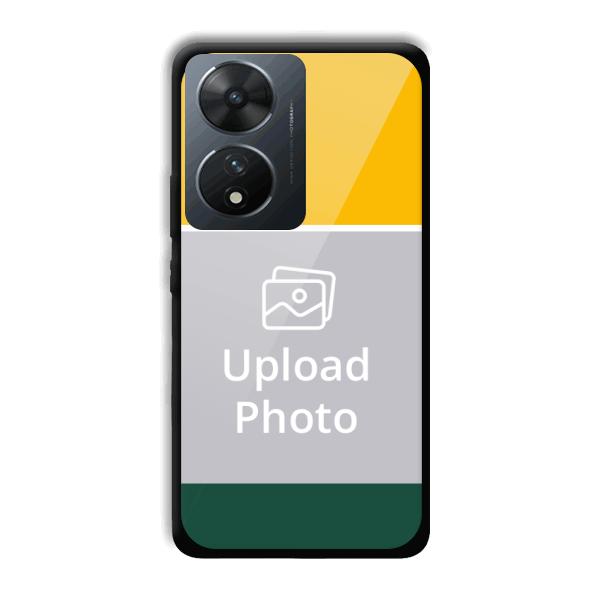 Yellow Green Customized Printed Back Cover for Vivo T2 5G