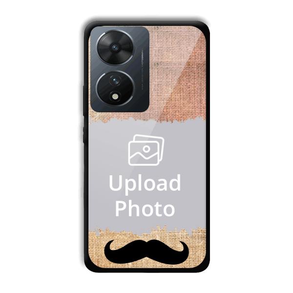 Moustache Customized Printed Back Cover for Vivo T2 5G
