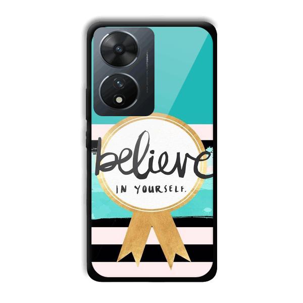Believe in Yourself Phone Customized Printed Back Cover for Vivo T2 5G