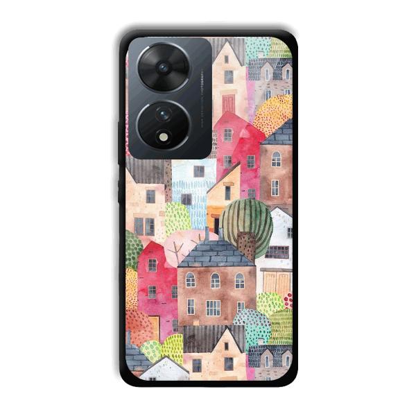 Colorful Homes Phone Customized Printed Back Cover for Vivo T2 5G