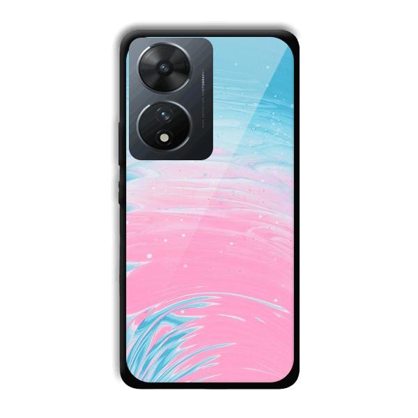Pink Water Phone Customized Printed Back Cover for Vivo T2 5G