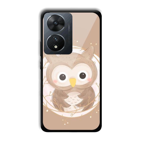 Owlet Phone Customized Printed Back Cover for Vivo T2 5G