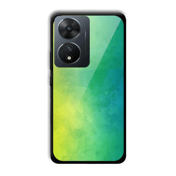 Green Pattern Phone Customized Printed Back Cover for Vivo T2 5G