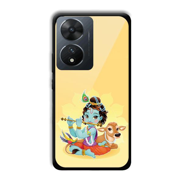 Baby Krishna Phone Customized Printed Back Cover for Vivo T2 5G