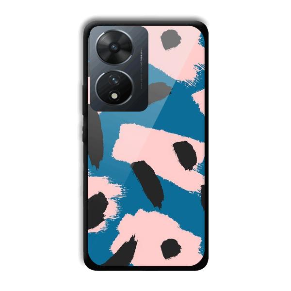 Black Dots Pattern Phone Customized Printed Back Cover for Vivo T2 5G