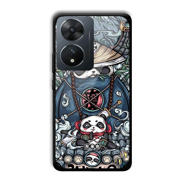 Panda Q Phone Customized Printed Back Cover for Vivo T2 5G