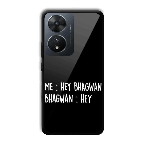 Hey Bhagwan Phone Customized Printed Back Cover for Vivo T2 5G