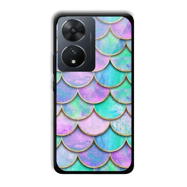 Mermaid Design Phone Customized Printed Back Cover for Vivo T2 5G