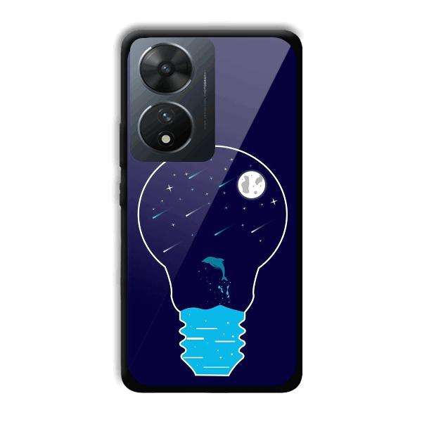 Night Bulb Phone Customized Printed Back Cover for Vivo T2 5G