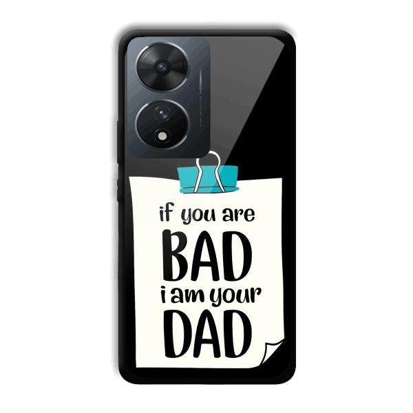 Dad Quote Phone Customized Printed Back Cover for Vivo T2 5G