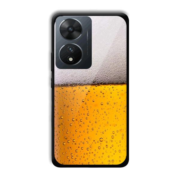 Beer Design Phone Customized Printed Back Cover for Vivo T2 5G
