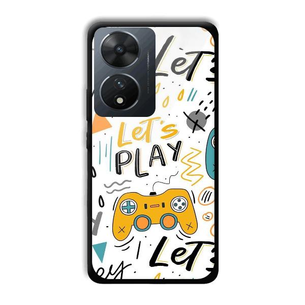 Let's Play Phone Customized Printed Back Cover for Vivo T2 5G