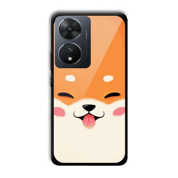 Smiley Cat Phone Customized Printed Back Cover for Vivo T2 5G