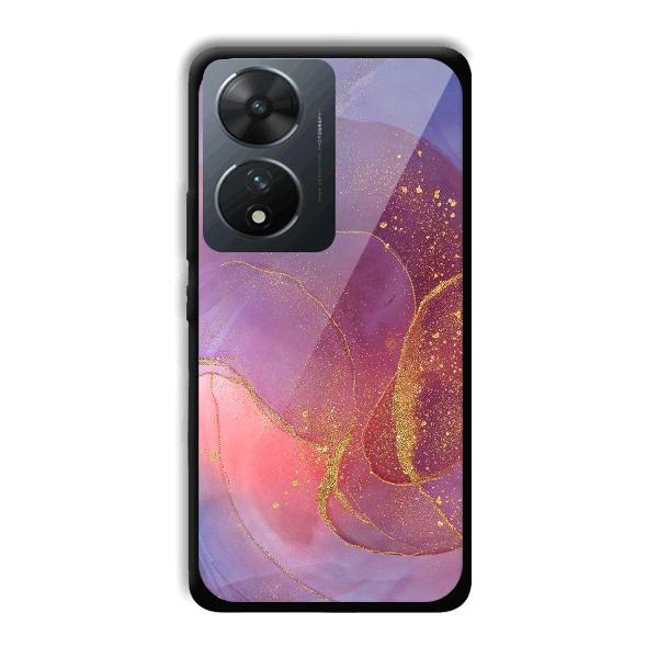 Sparkling Marble Phone Customized Printed Back Cover for Vivo T2 5G