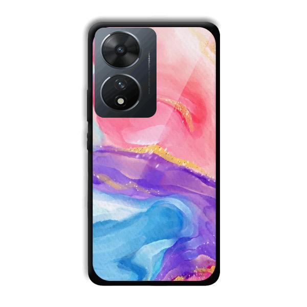 Water Colors Phone Customized Printed Back Cover for Vivo T2 5G