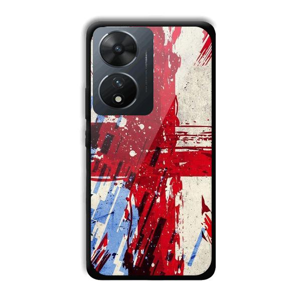Red Cross Design Phone Customized Printed Back Cover for Vivo T2 5G