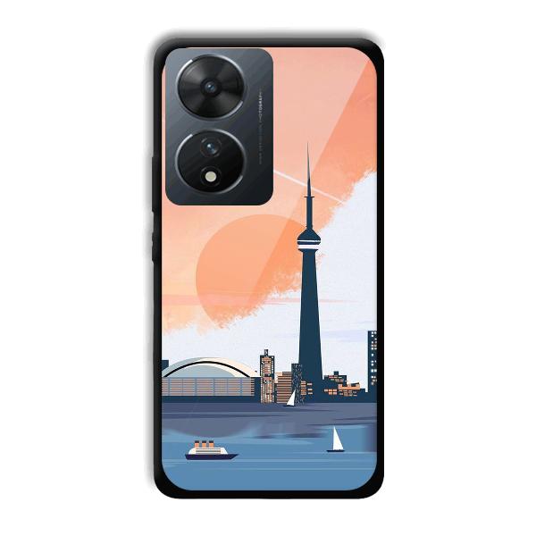 City Design Phone Customized Printed Back Cover for Vivo T2 5G