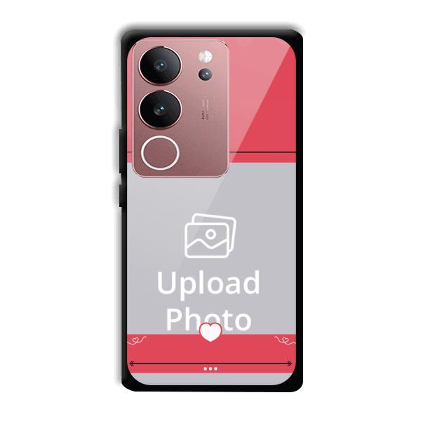 Hearts & Arrow Customized Printed Back Cover for Vivo V29 5G