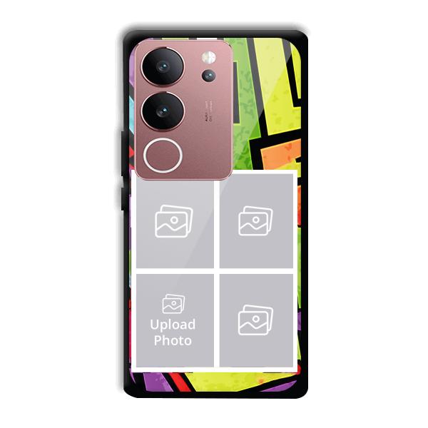 Pop of Colors Customized Printed Back Cover for Vivo V29 5G