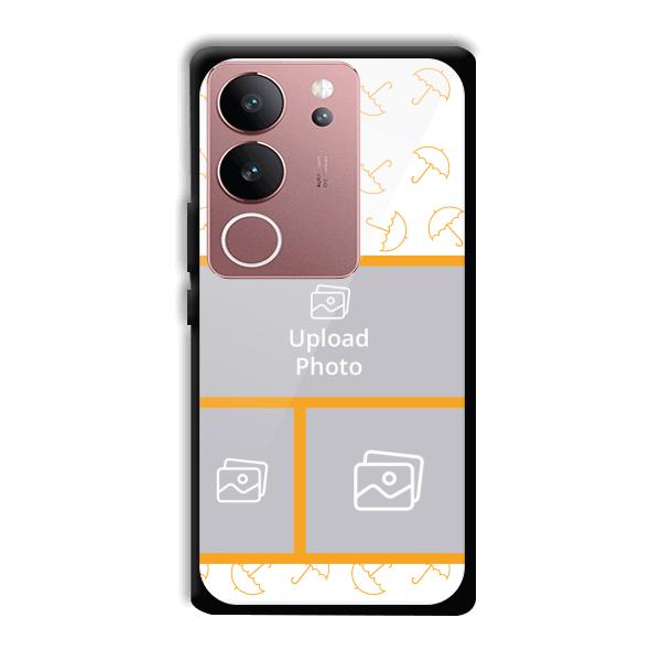 Umbrellas Customized Printed Back Cover for Vivo V29 5G