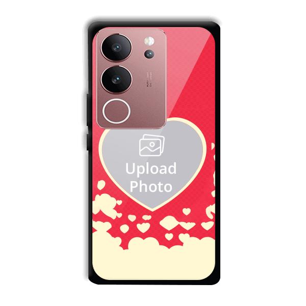 Heart Customized Printed Back Cover for Vivo V29 5G