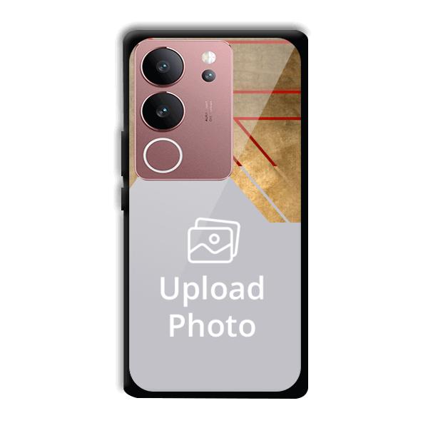 Brown Customized Printed Back Cover for Vivo V29 5G