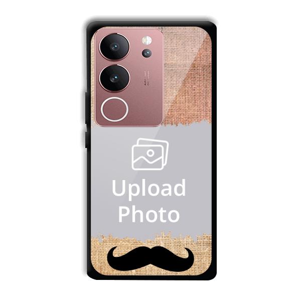 Moustache Customized Printed Back Cover for Vivo V29 5G