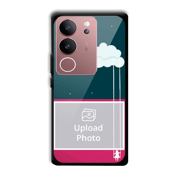 On The Clouds Customized Printed Back Cover for Vivo V29 5G