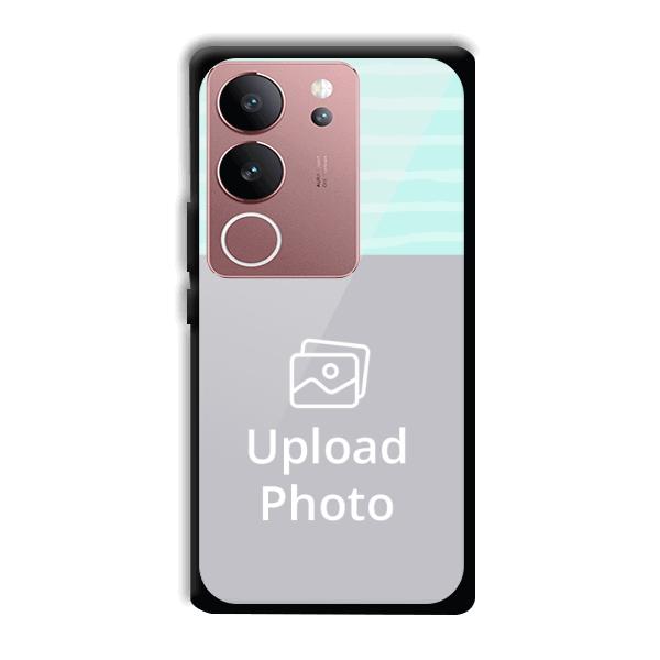 Wavy Customized Printed Back Cover for Vivo V29 5G