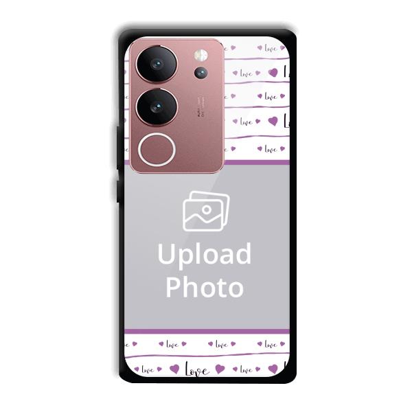 Love Love Customized Printed Back Cover for Vivo V29 5G