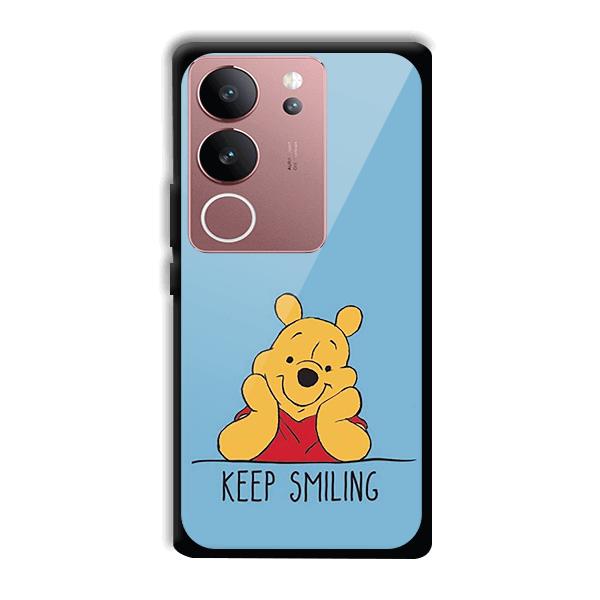 Winnie The Pooh Phone Customized Printed Back Cover for Vivo V29 5G