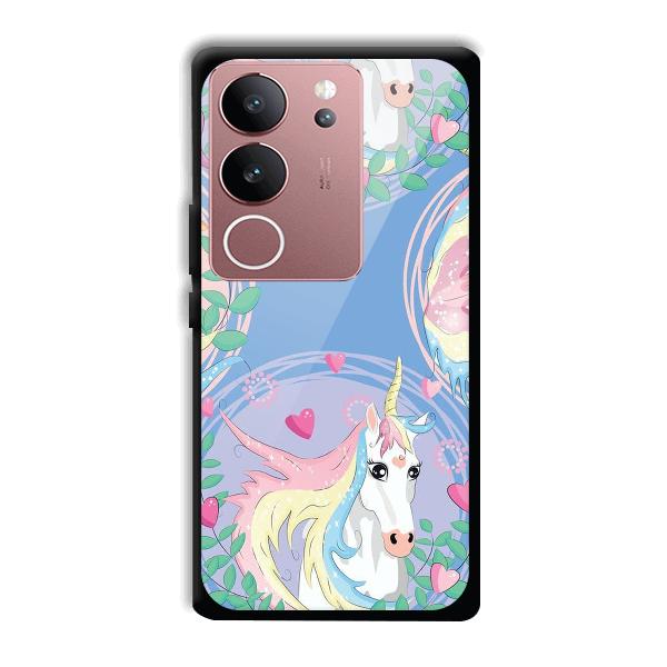 The Unicorn Phone Customized Printed Back Cover for Vivo V29 5G