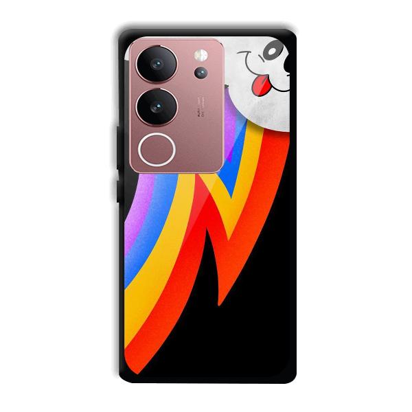 Fancy Pattern Phone Customized Printed Back Cover for Vivo V29 5G