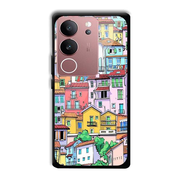 Colorful Alley Phone Customized Printed Back Cover for Vivo V29 5G