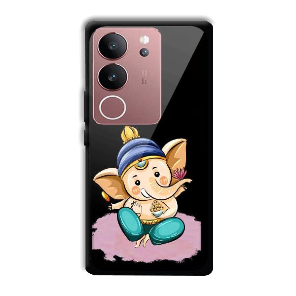 Ganpathi Ji Phone Customized Printed Back Cover for Vivo V29 5G