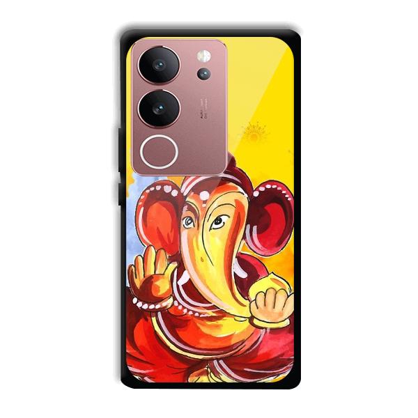 Ganesha Ji Phone Customized Printed Back Cover for Vivo V29 5G