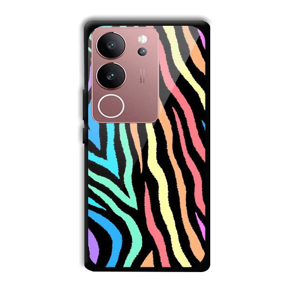 Aquatic Pattern Phone Customized Printed Back Cover for Vivo V29 5G