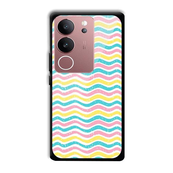 Wavy Designs Phone Customized Printed Back Cover for Vivo V29 5G