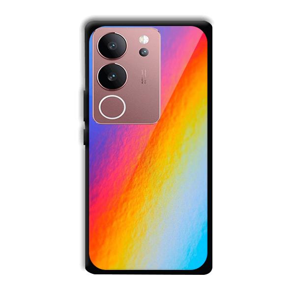 Rainbow Phone Customized Printed Back Cover for Vivo V29 5G
