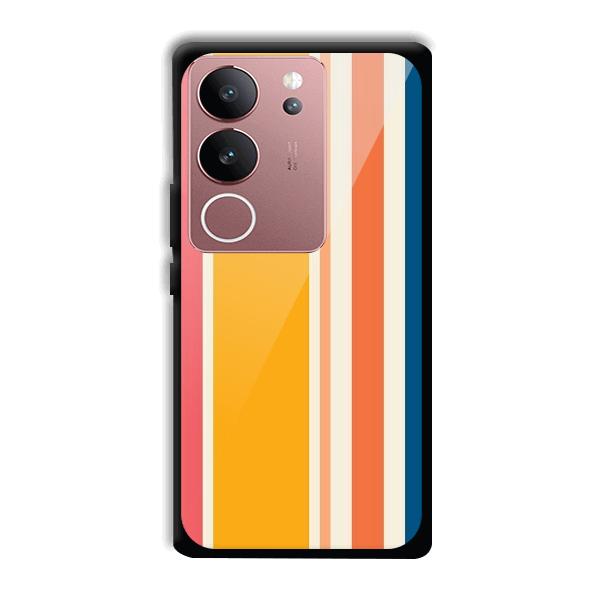 Colorful Pattern Phone Customized Printed Back Cover for Vivo V29 5G