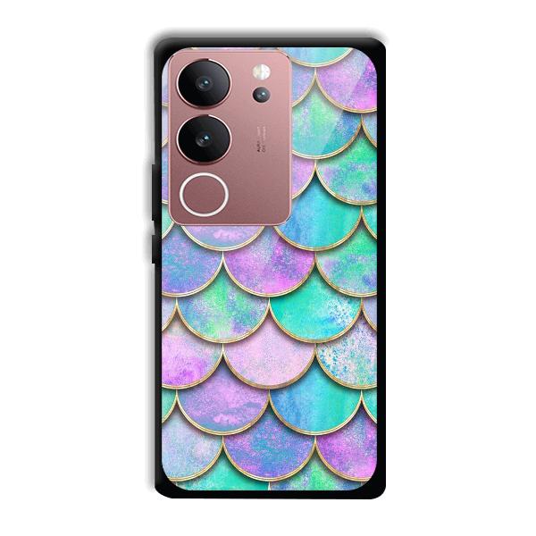 Mermaid Design Phone Customized Printed Back Cover for Vivo V29 5G