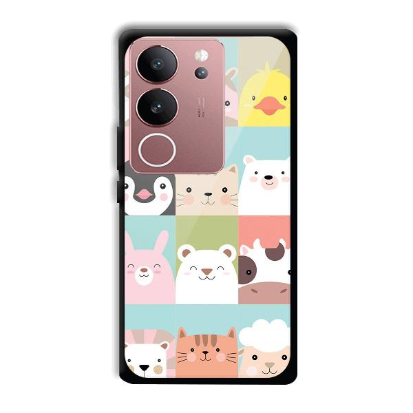 Kittens Phone Customized Printed Back Cover for Vivo V29 5G