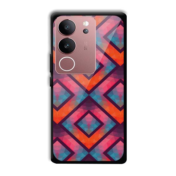 Colorful Boxes Phone Customized Printed Back Cover for Vivo V29 5G