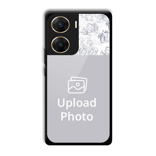 Flowers Customized Printed Back Cover for Vivo V29e