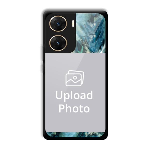 Peacock's Feathers Customized Printed Back Cover for Vivo V29e