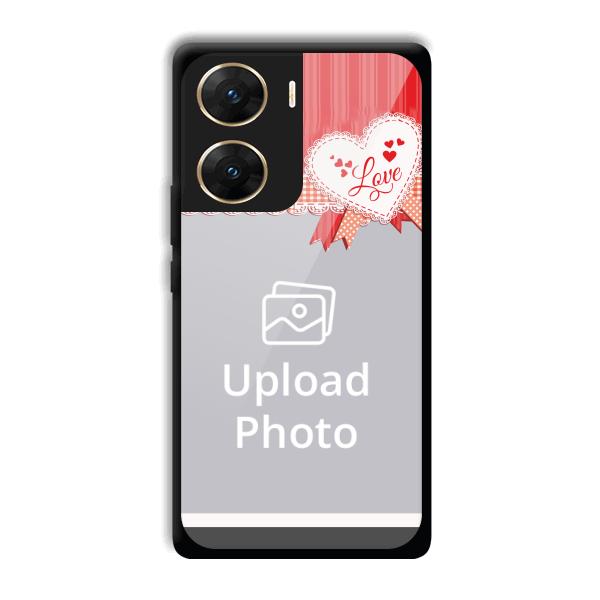 Valentine Customized Printed Back Cover for Vivo V29e